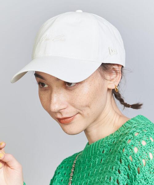 NEW ERA(ニューエラ)の「【別注】<NEW ERA>タイプライター 920 ロゴキャップ(キャップ・レディース・オフホワイト/ブラック/ライラック/ベージュ・FREE)」の6枚目の写真