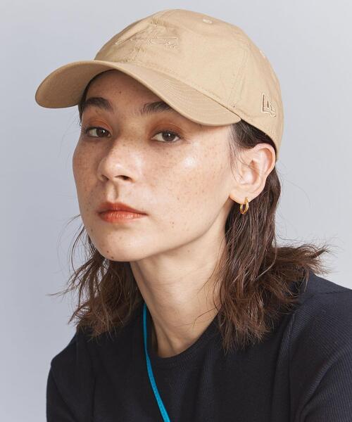 NEW ERA(ニューエラ)の「【別注】<NEW ERA>タイプライター 920 ロゴキャップ(キャップ・レディース・オフホワイト/ブラック/ライラック/ベージュ・FREE)」の11枚目の写真
