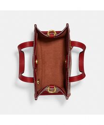 国内即発 COACH ハート プリント トップ ハンドルバッグ CX577 公式】コーチアウトレット | テリ ショルダー バッグ