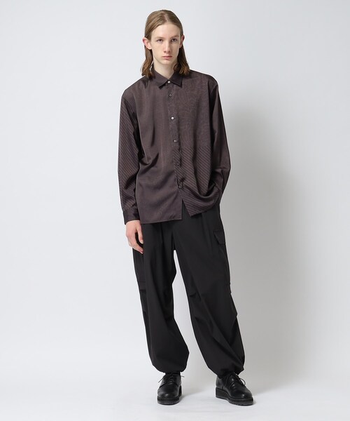 tk.TAKEO KIKUCHI(ティーケータケオキクチ)の「◆バギーカーゴパンツ(その他パンツ・メンズ・ブラック/ダークグリーン/オフホワイト・01/02/03)」の8枚目の写真