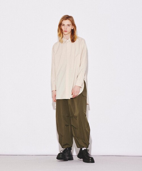 tk.TAKEO KIKUCHI(ティーケータケオキクチ)の「◆バギーカーゴパンツ(その他パンツ・メンズ・ブラック/ダークグリーン/オフホワイト・01/02/03)」の20枚目の写真