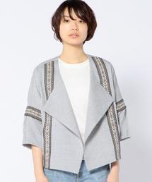 Another Edition | テープジャカードカーディガン/AEBC TAPE JQD CGN(カーディガン/ボレロ)