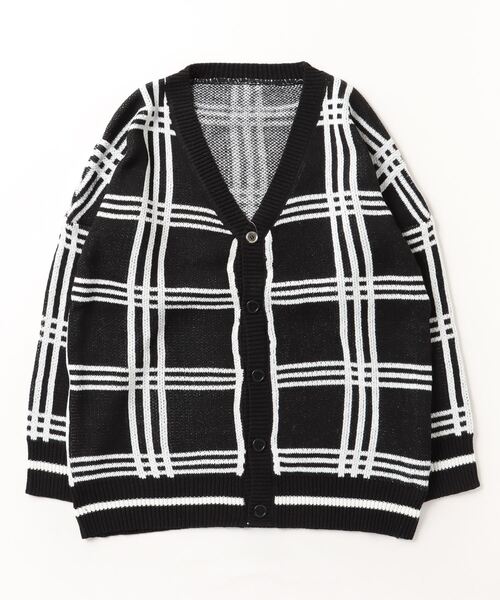 NEW GENTLEMAN（ニュージェントルマン）の「クロスオーバー ルーズカーディガン（カーディガン/ボレロ・メンズ・ブラック/ベージュ・M/L）」の21枚目の写真