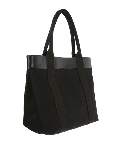 discord Yohji Yamamoto（ディスコード　ヨウジヤマモト）の「Canvas Bucket Tote Bag キャンバスポケットトートバッグ（トートバッグ・レディース・ベージュ/ブラック・FREE）」の7枚目の写真
