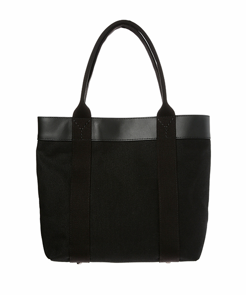 discord Yohji Yamamoto（ディスコード　ヨウジヤマモト）の「Canvas Bucket Tote Bag キャンバスポケットトートバッグ（トートバッグ・レディース・ベージュ/ブラック・FREE）」の8枚目の写真