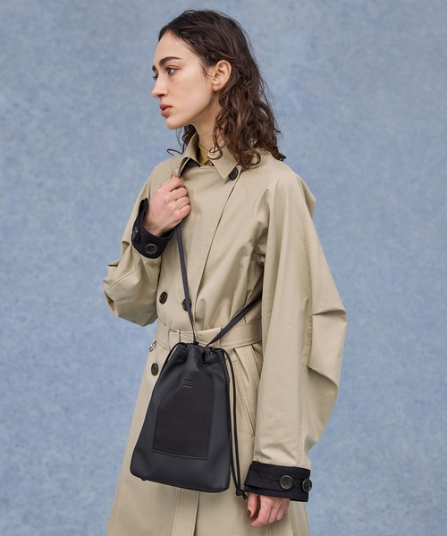 PUBLIC TOKYO YOROZU別注　ポリカーボネート　巾着バッグ　美品 PUBLIC TOKYO（パブリックトウキョウ）の「【YOROZU別注