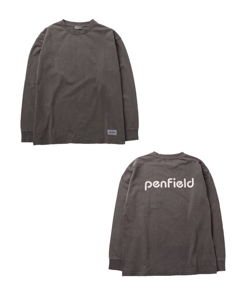 GLAZOS（グラソス）の「【Penfield】USAコットン・ピグメントTシャツ（Tシャツ/カットソー・キッズ・チャコールグレー/ブルー/パープル/ブラウン・150cm/170cm/160cm/140cm）」の16枚目の写真