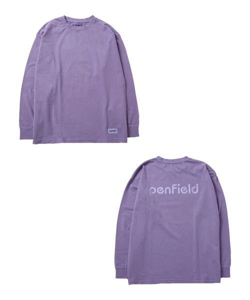 GLAZOS（グラソス）の「【Penfield】USAコットン・ピグメントTシャツ（Tシャツ/カットソー・キッズ・チャコールグレー/ブルー/パープル/ブラウン・150cm/170cm/160cm/140cm）」の13枚目の写真