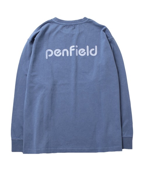 GLAZOS（グラソス）の「【Penfield】USAコットン・ピグメントTシャツ（Tシャツ/カットソー・キッズ・チャコールグレー/ブルー/パープル/ブラウン・150cm/170cm/160cm/140cm）」の6枚目の写真