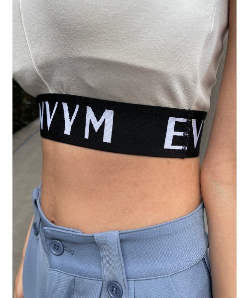 ENVYM（アンビー）の「ＥＮＶＹＭロゴタンク（タンクトップ・レディース・ブルー/グレー/ホワイト/ブラック・FREE）」の14枚目の写真