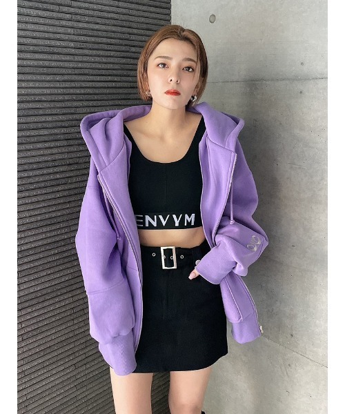 ENVYM（アンビー）の「ＥＮＶＹＭロゴタンク（タンクトップ・レディース・ブルー/グレー/ホワイト/ブラック・FREE）」の21枚目の写真