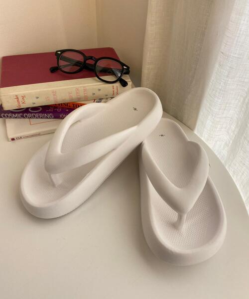 WEGO（ウィゴー）の「WEGO/カラーフリップサンダル（サンダル・レディース・ブルー/ピンク/ライトパープル/ホワイト/ブラック・MEDIUM/LARGE）」の19枚目の写真