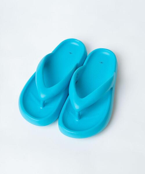 WEGO（ウィゴー）の「WEGO/カラーフリップサンダル（サンダル・レディース・ブルー/ピンク/ライトパープル/ホワイト/ブラック・MEDIUM/LARGE）」の9枚目の写真