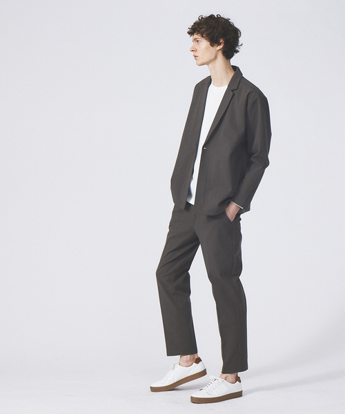 ABAHOUSE GRAY（アバハウスグレイ）の「【セットアップ対応】エアリー ダンボール パンツ（その他パンツ・メンズ・ブラック/ネイビー/モカ/グレイッシュベージュ・46/48/50）」の16枚目の写真