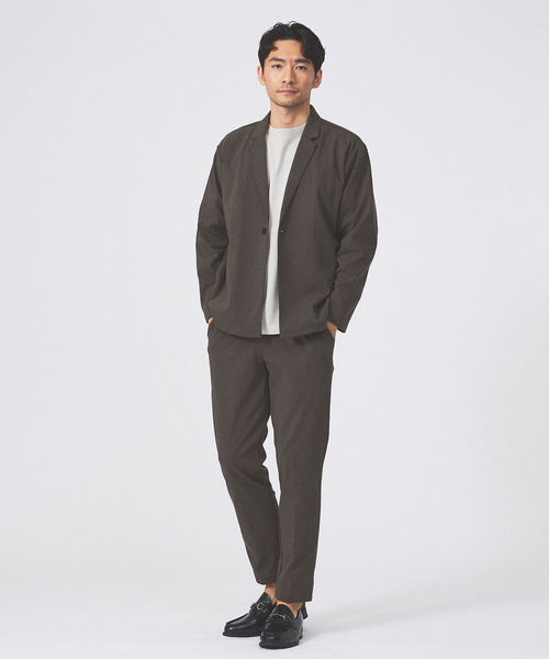 ABAHOUSE GRAY（アバハウスグレイ）の「【セットアップ対応】エアリー ダンボール パンツ（その他パンツ・メンズ・ブラック/ネイビー/モカ/グレイッシュベージュ・46/48/50）」の18枚目の写真