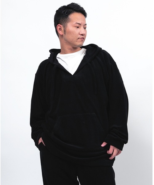 Alil（アリル）の「【Alil】パイル メキシカンパーカー 大人カジュアル