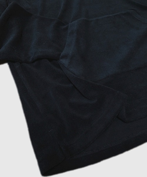 Alil（アリル）の「【Alil】パイル メキシカンパーカー 大人カジュアル（パーカー・メンズ・グレイッシュベージュ/ブラック・SMALL/MEDIUM/LARGE）」の14枚目の写真