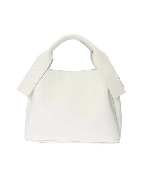 Te chichi（テチチ）の「リボンハンドルミディバッグ（ハンドバッグ・レディース・ブラック/モカ/オフホワイト・ﾌﾘ-）」の7枚目の写真