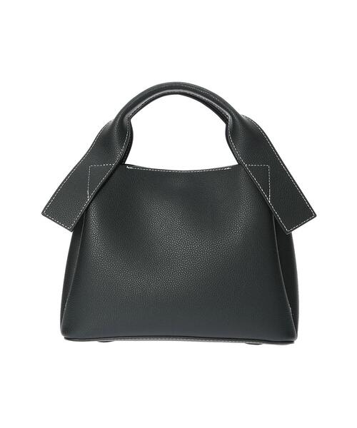 Te chichi（テチチ）の「リボンハンドルミディバッグ（ハンドバッグ・レディース・ブラック/モカ/オフホワイト・ﾌﾘ-）」の8枚目の写真