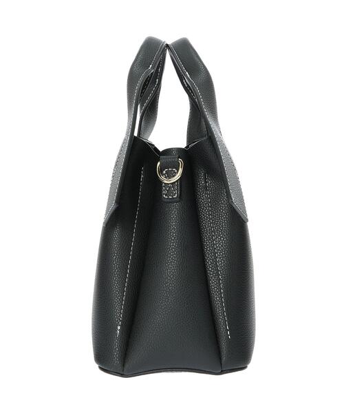 Te chichi（テチチ）の「リボンハンドルミディバッグ（ハンドバッグ・レディース・ブラック/モカ/オフホワイト・ﾌﾘ-）」の10枚目の写真