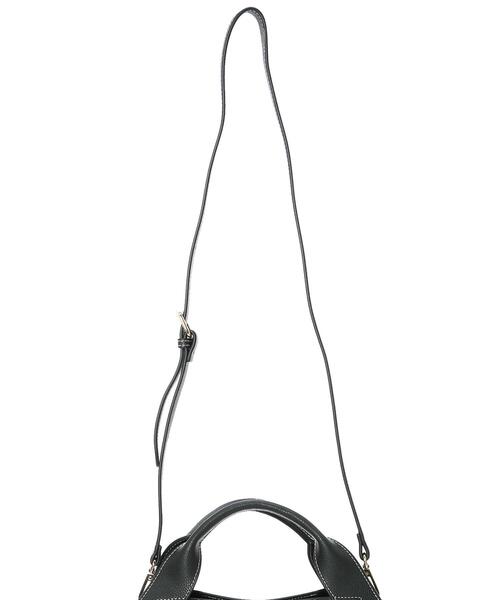 Te chichi（テチチ）の「リボンハンドルミディバッグ（ハンドバッグ・レディース・ブラック/モカ/オフホワイト・ﾌﾘ-）」の12枚目の写真