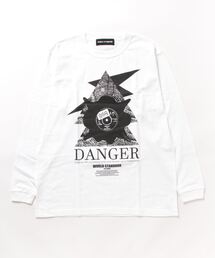 WORLD STANDARD/ワールドスタンダード アートデザインロゴプリント 長袖Tシャツ WSLT-010