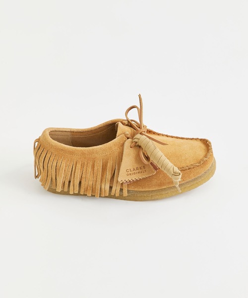 Clarks x INSCRIREコラボ ワラビー Wallabee 初のコラボレーション！INSCRIRE×ClarksOriginals フリンジが