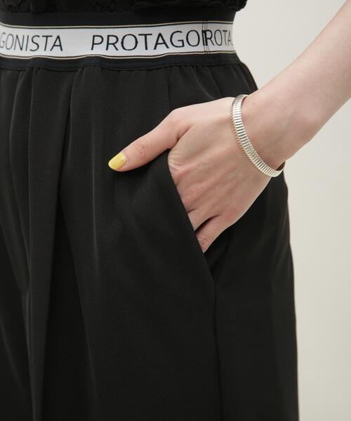 PROTAGONISTA(プロタゴニスタ)の「PROTAGONISTA/イージーパンツ(その他パンツ・レディース・ブラック/ベージュ・1)」の19枚目の写真