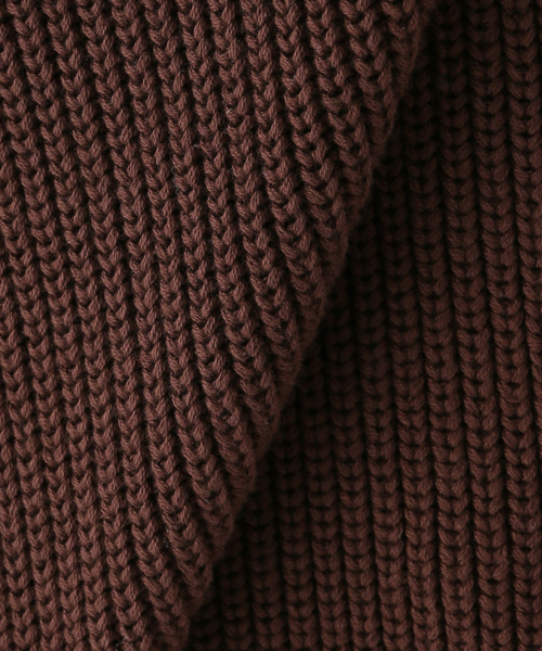 新品 BASERANGEべースレンジ DANUBE V/N  コットンニット BASERANGE（ベースレンジ）の「【BASERANGE/ベースレンジ】DANUBE V