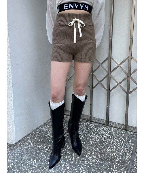 ENVYM（アンビー）の「ニットＳＰＴ（その他パンツ・レディース・ベージュ/グレー/ブラック・FREE）」の8枚目の写真