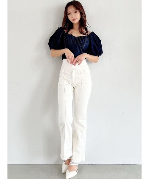 RESEXXY(リゼクシー)の「スタッズピンヒールミュール(パンプス・レディース・ホワイト/ミント/ブラック・LARGE/MEDIUM/SMALL)」の8枚目の写真