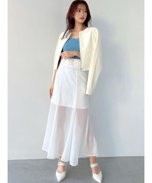 RESEXXY(リゼクシー)の「スタッズピンヒールミュール(パンプス・レディース・ホワイト/ミント/ブラック・LARGE/MEDIUM/SMALL)」の9枚目の写真