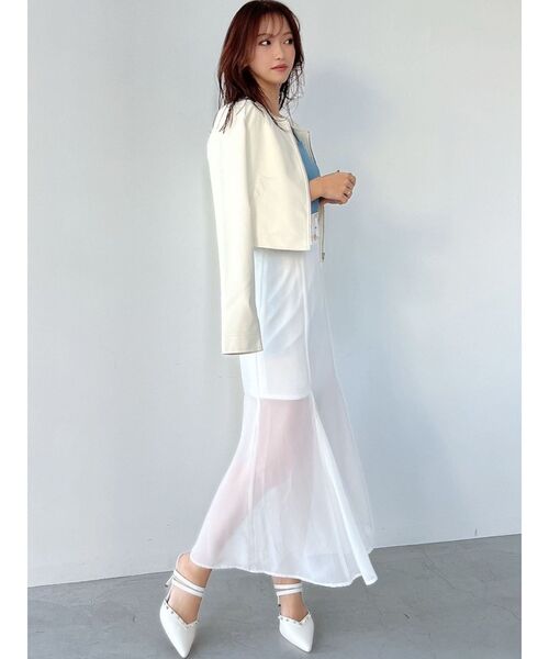 RESEXXY(リゼクシー)の「スタッズピンヒールミュール(パンプス・レディース・ホワイト/ミント/ブラック・LARGE/MEDIUM/SMALL)」の10枚目の写真