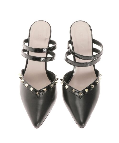 RESEXXY(リゼクシー)の「スタッズピンヒールミュール(パンプス・レディース・ホワイト/ミント/ブラック・LARGE/MEDIUM/SMALL)」の15枚目の写真