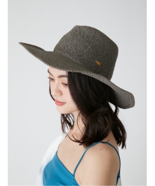 Mila Owen（ミラオーウェン）の「ペーパーツバ広ハット（ハット）」 - WEAR
