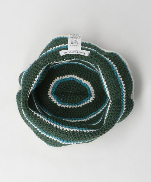 BEAUTY&YOUTH UNITED ARROWS（ビューティーアンドユースユナイテッドアローズ）の「ニット クロシェ ハット -ウォッシャブル-（ハット・レディース・ベージュ/その他1/ケリー・FREE）」の15枚目の写真