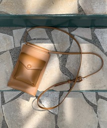 ポケット付きミニポシェット　スマホショルダーバッグ