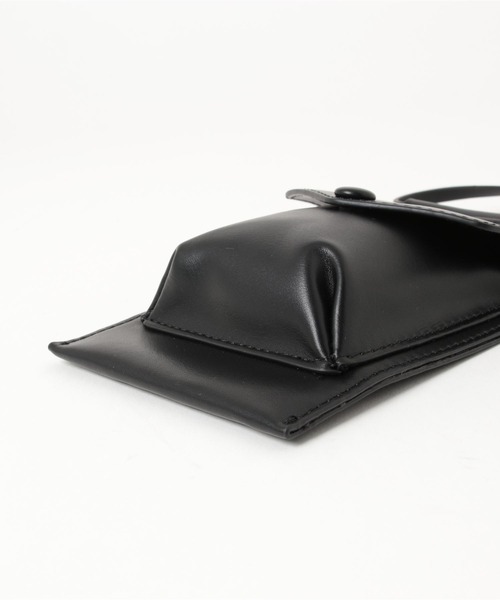 mi via loca（ミヴィアロカ）の「ポケット付きミニポシェット　スマホショルダーバッグ（ショルダーバッグ・レディース・グリーン/ライトグリーン/ライトブラウン/ブラック・FREE）」の16枚目の写真