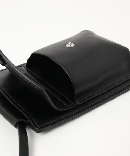 mi via loca（ミヴィアロカ）の「ポケット付きミニポシェット　スマホショルダーバッグ（ショルダーバッグ・レディース・グリーン/ライトグリーン/ライトブラウン/ブラック・FREE）」の15枚目の写真