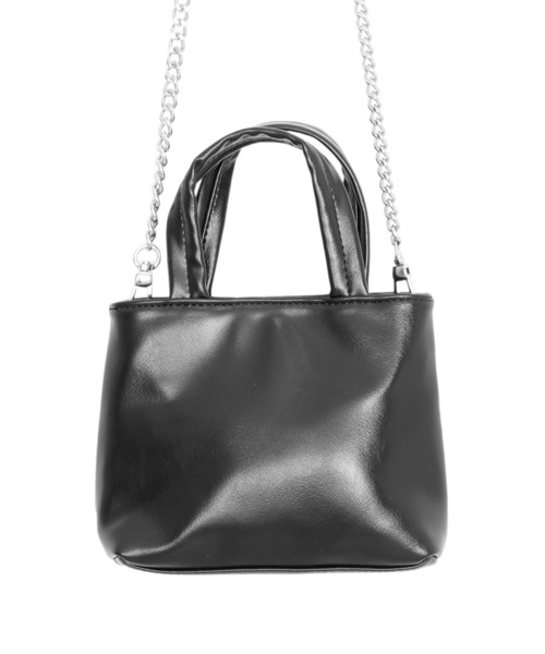 Figments（フィグメンツ）の「マイクロチェーンショルダーバッグ（ショルダーバッグ・レディース・シルバー/ブラック・FREE）」の16枚目の写真