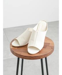 Te chichi | キトゥンヒールラウンドミュール(サンダル)