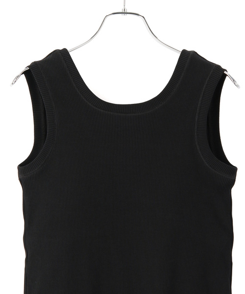 ADAM ET ROPE'（アダムエロペ）の「【サステナブル】カップ付きタンクトップ（タンクトップ・レディース・サックスブルー/ホワイト/ブラック・FREE）」の11枚目の写真