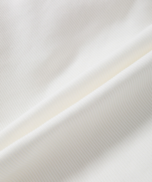 ADAM ET ROPE'（アダムエロペ）の「【サステナブル】カップ付きタンクトップ（タンクトップ・レディース・サックスブルー/ホワイト/ブラック・FREE）」の16枚目の写真