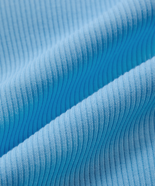 ADAM ET ROPE'（アダムエロペ）の「【サステナブル】カップ付きタンクトップ（タンクトップ・レディース・サックスブルー/ホワイト/ブラック・FREE）」の17枚目の写真