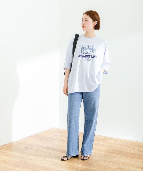 美品 TICCA MORAINEスクエアTシャツ 黒 ティッカ フリーサイズ TICCA / ティッカ】MORAINEスクエアTシャツ(TBCS-401)（Tシャツ