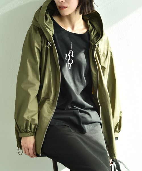 INTERPLANET（インタープラネット）の「シンプルロゴＴシャツ（Tシャツ/カットソー・レディース・アイボリー/ブラック/グレー・FREE）」の3枚目の写真