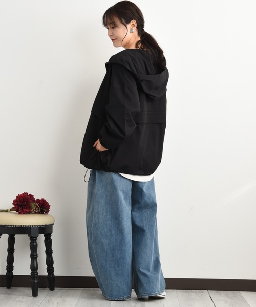 INTERPLANET（インタープラネット）の「シンプルロゴＴシャツ（Tシャツ/カットソー・レディース・アイボリー/ブラック/グレー・FREE）」の15枚目の写真