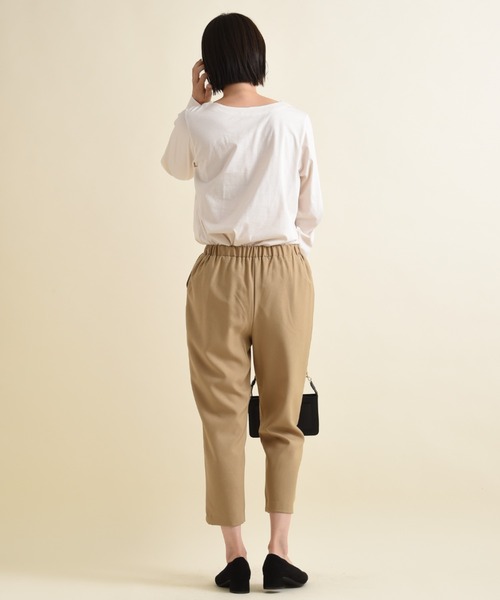 INTERPLANET（インタープラネット）の「シンプルロゴＴシャツ（Tシャツ/カットソー・レディース・アイボリー/ブラック/グレー・FREE）」の22枚目の写真