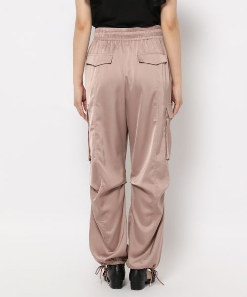 mysty woman（ミスティウーマン）の「ミリタリードロストカーゴパンツ　965214（カーゴパンツ・レディース・ホワイト系その他/ピンクベージュ/チャコールグレー・FREE）」の10枚目の写真