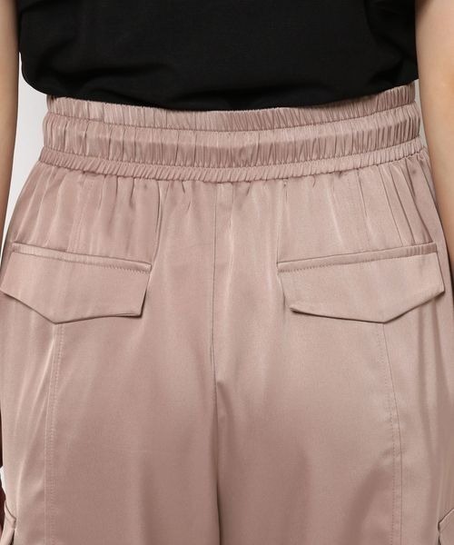 mysty woman（ミスティウーマン）の「ミリタリードロストカーゴパンツ　965214（カーゴパンツ・レディース・ホワイト系その他/ピンクベージュ/チャコールグレー・FREE）」の15枚目の写真